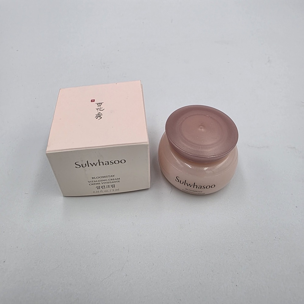 Sulwhasoo Bloomstay Vitalizing Cream Size 0.16 oz / 5ml   New In‎ Box